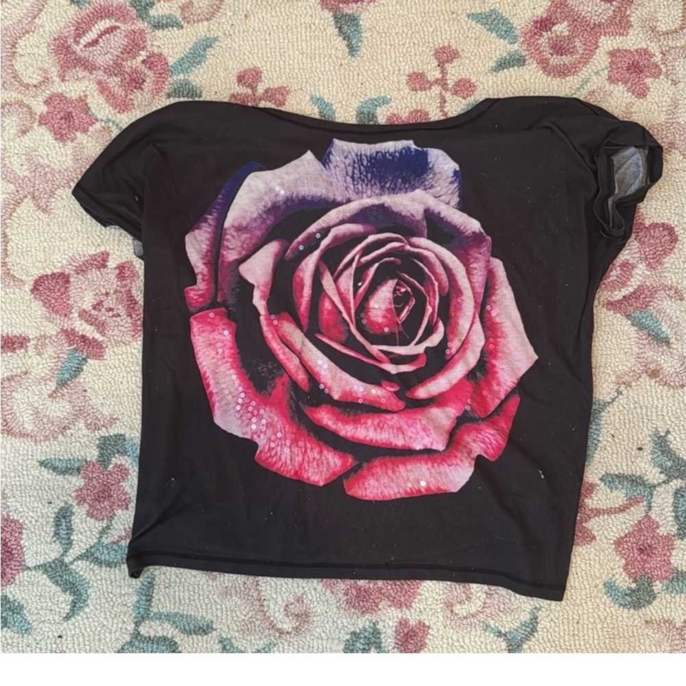 Embellished Floral Top